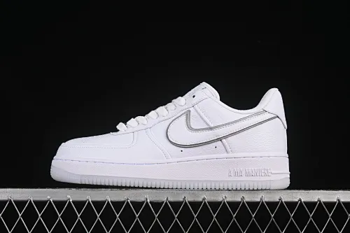 All categories Nk Air Force 1 Air Force series Nk Air Force 1 Low Air Force low top A Ma Maniére x Nike Air Force 1'07 Low joint model all white Air Force 1 low top casual sneakers HF4084-100